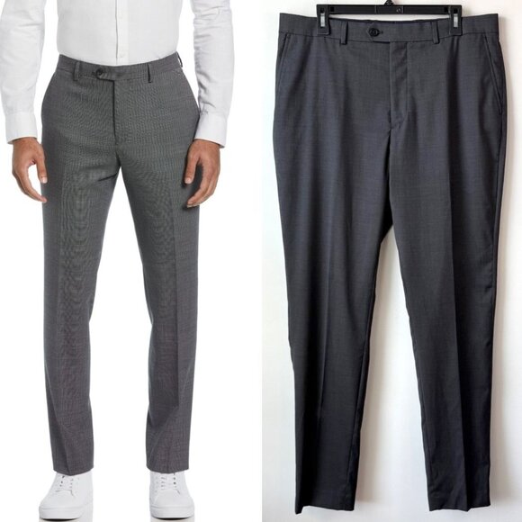 Original Penguin Suit Separate Dress Pants Mens Size 36W Gray Office Formal - Picture 1 of 7
